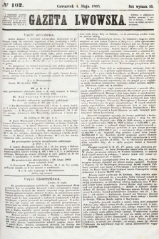 Gazeta Lwowska. 1865, nr 102