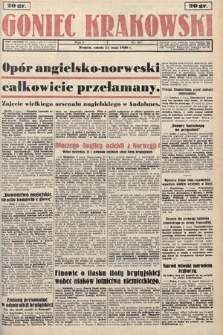 Goniec Krakowski. 1940, nr 107