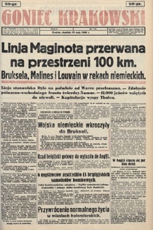 Goniec Krakowski. 1940, nr 114