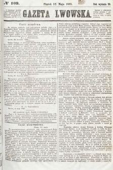 Gazeta Lwowska. 1865, nr 109