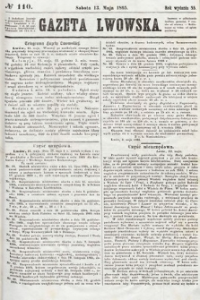 Gazeta Lwowska. 1865, nr 110
