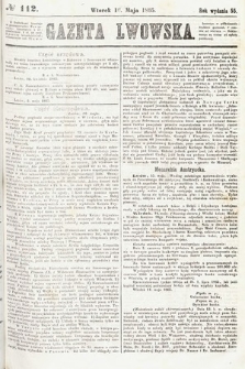 Gazeta Lwowska. 1865, nr 112