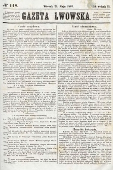 Gazeta Lwowska. 1865, nr 118