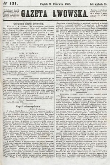 Gazeta Lwowska. 1865, nr 131
