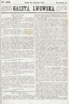 Gazeta Lwowska. 1865, nr 135