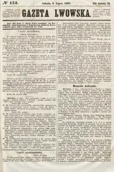 Gazeta Lwowska. 1865, nr 154