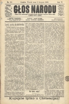 Głos Narodu. 1898, nr 181