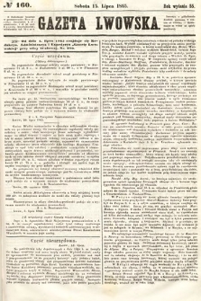 Gazeta Lwowska. 1865, nr 160