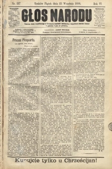 Głos Narodu. 1898, nr 217