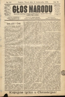 Głos Narodu. 1898, nr 232