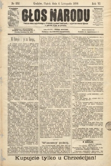 Głos Narodu. 1898, nr 252