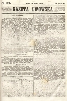 Gazeta Lwowska. 1865, nr 169