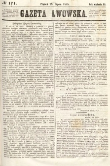 Gazeta Lwowska. 1865, nr 171