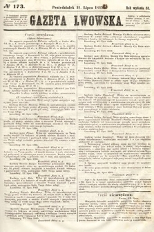 Gazeta Lwowska. 1865, nr 173