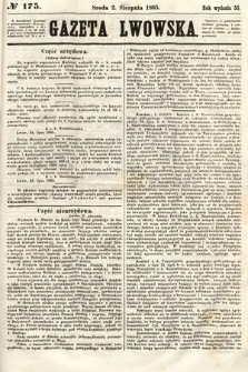 Gazeta Lwowska. 1865, nr 175