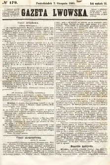 Gazeta Lwowska. 1865, nr 179
