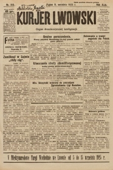 Kurjer Lwowski : organ demokratycznej inteligencji. 1925, nr 212