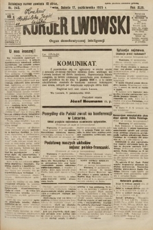 Kurjer Lwowski : organ demokratycznej inteligencji. 1925, nr 243