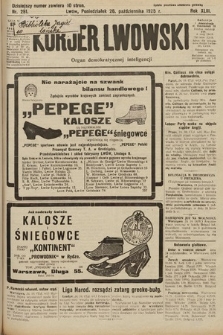 Kurjer Lwowski : organ demokratycznej inteligencji. 1925, nr 251