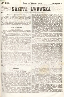 Gazeta Lwowska. 1865, nr 209