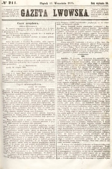 Gazeta Lwowska. 1865, nr 211