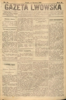 Gazeta Lwowska. 1888, nr 10