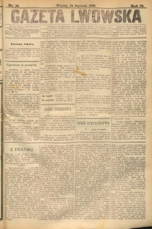 Gazeta Lwowska. 1888, nr 18