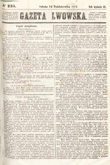 Gazeta Lwowska. 1865, nr 235