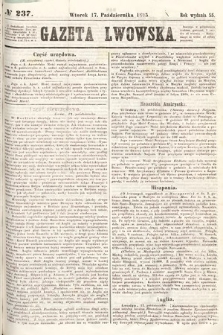 Gazeta Lwowska. 1865, nr 237