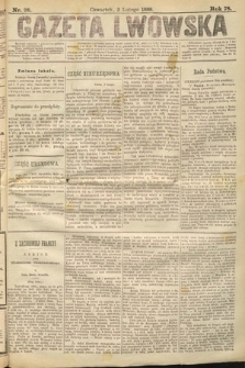 Gazeta Lwowska. 1888, nr 26