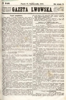 Gazeta Lwowska. 1865, nr 246
