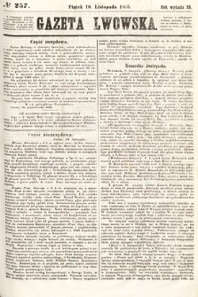 Gazeta Lwowska. 1865, nr 257