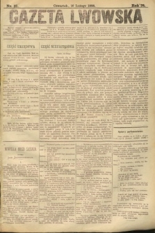 Gazeta Lwowska. 1888, nr 37