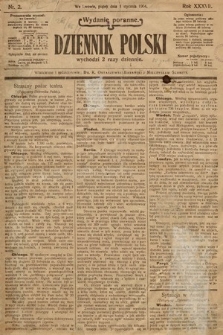 Dziennik Polski (wydanie poranne). 1904, nr 2