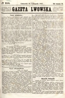 Gazeta Lwowska. 1865, nr 268