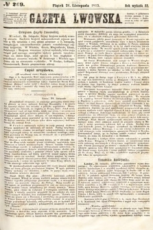 Gazeta Lwowska. 1865, nr 269