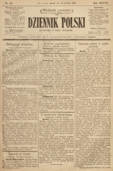 Dziennik Polski (wydanie poranne). 1904, nr 42