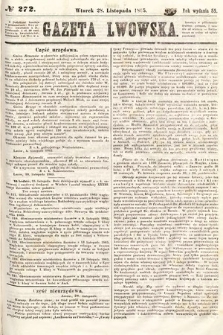 Gazeta Lwowska. 1865, nr 272