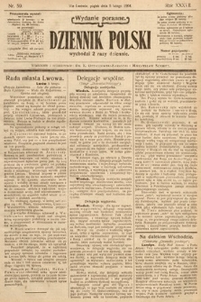 Dziennik Polski (wydanie poranne). 1904, nr 59