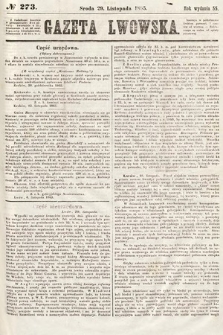 Gazeta Lwowska. 1865, nr 273