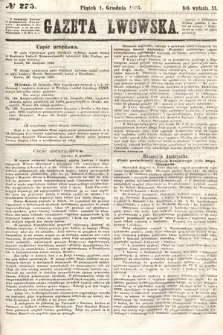 Gazeta Lwowska. 1865, nr 275