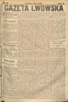 Gazeta Lwowska. 1888, nr 49