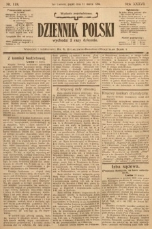 Dziennik Polski (wydanie popołudniowe). 1904, nr 118