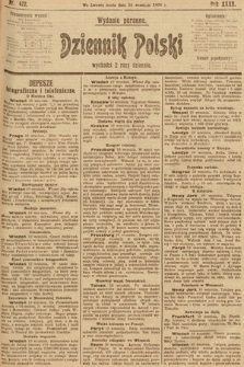 Dziennik Polski (wydanie poranne). 1902, nr 422