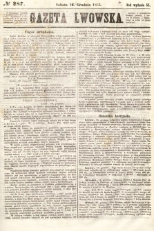 Gazeta Lwowska. 1865, nr 287