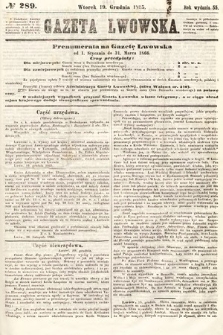 Gazeta Lwowska. 1865, nr 289