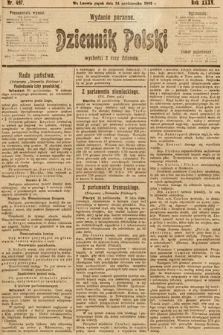 Dziennik Polski (wydanie poranne). 1902, nr 497