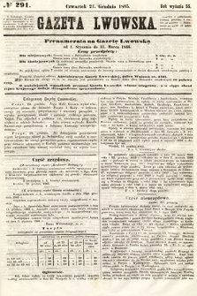 Gazeta Lwowska. 1865, nr 291