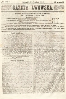Gazeta Lwowska. 1865, nr 295