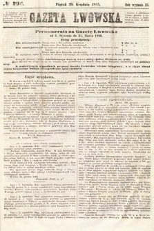 Gazeta Lwowska. 1865, nr 296